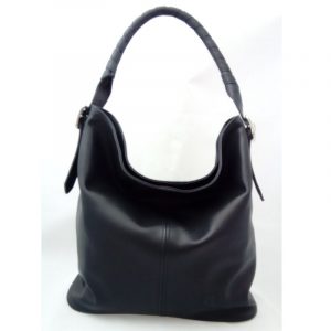 3 sacs hobo en cuir noir fabriqué en France par ML-Sellier